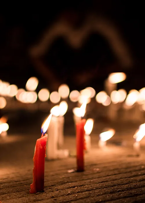funeral candles